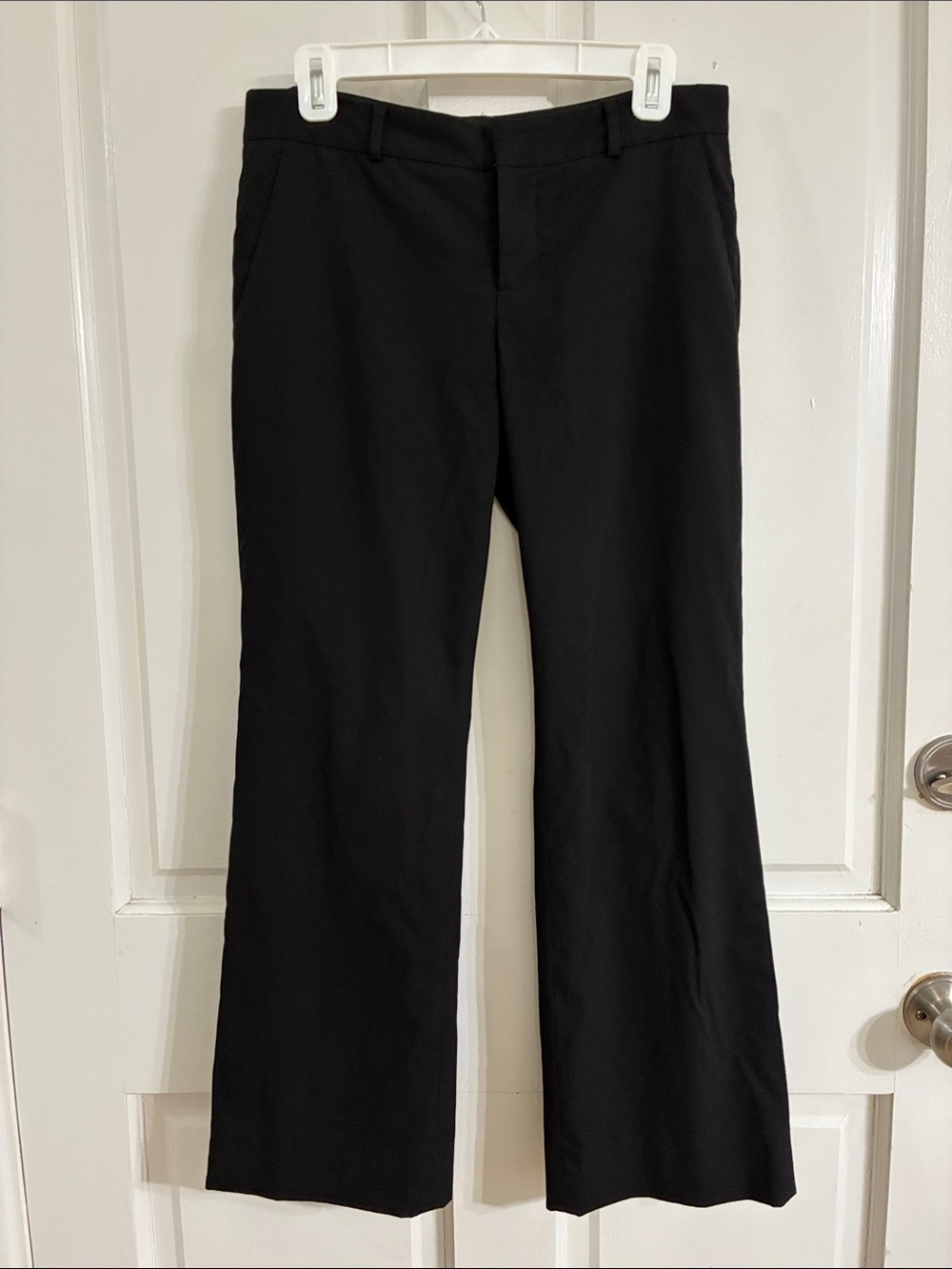 Banana Republic Black Petite Martin Fit Pants
